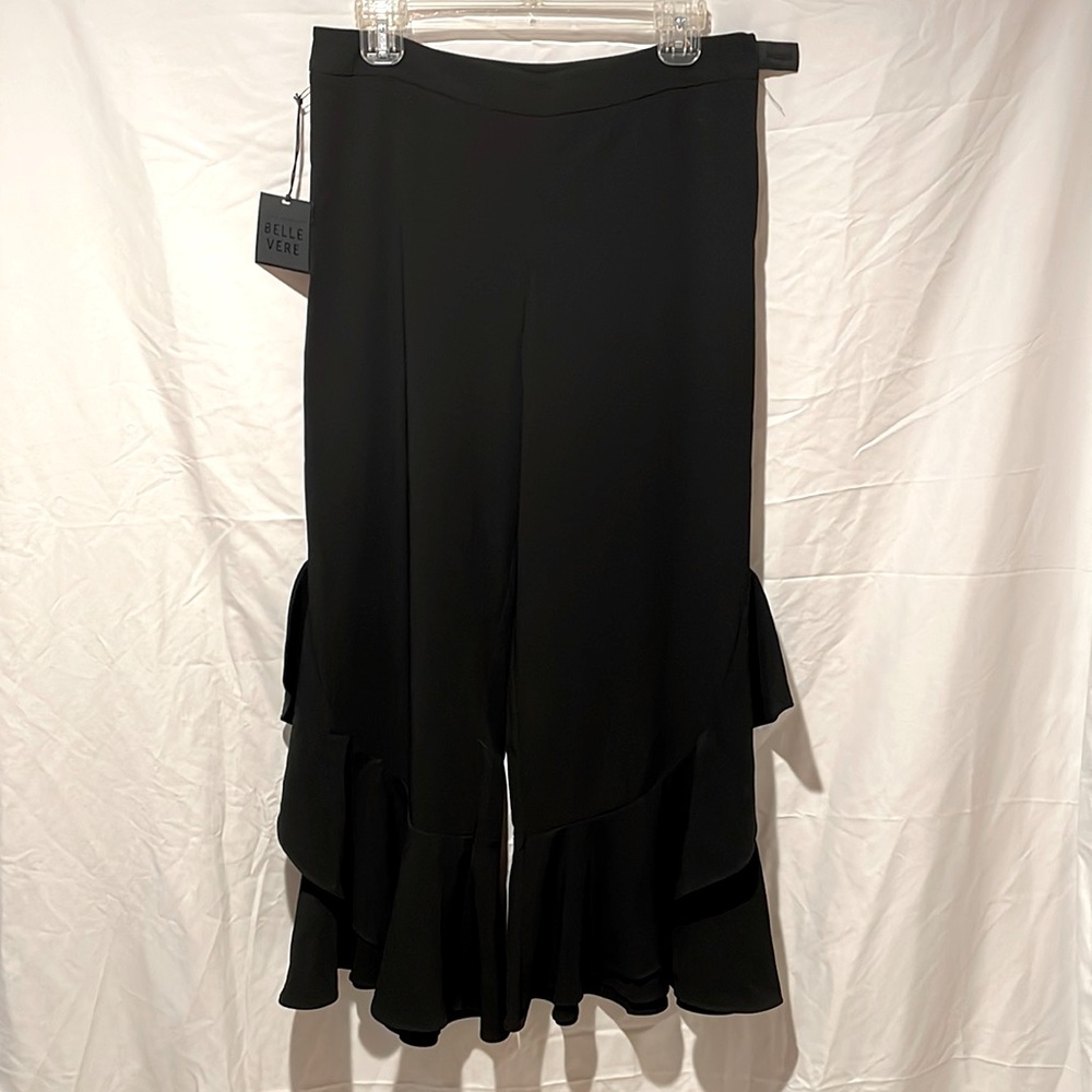 Black fashion dress pants